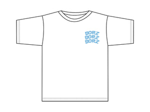 BORZ BASICS - OVERSIZED TEE - 3 PRINT